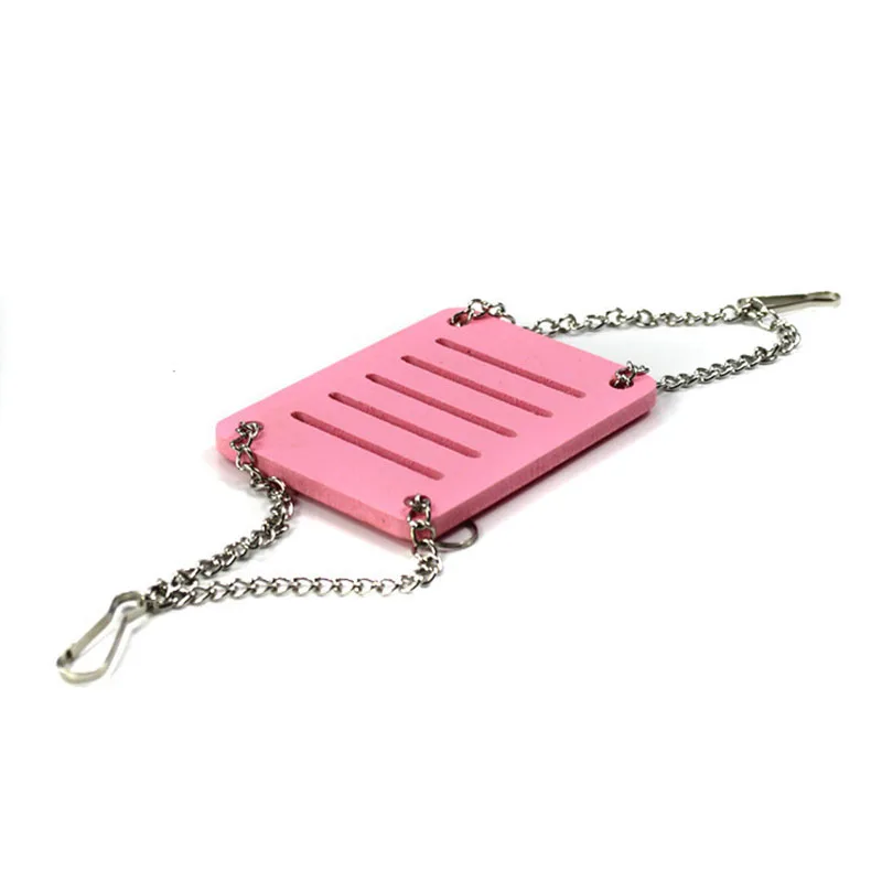 

Cute Parrot Hamster Small Swing Hanging Bed Shake Suspension House Props Pet Products Toy LBShipping