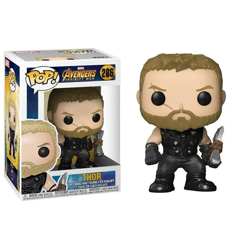 Оригинальная коллекционная виниловая модель FUNKO POP Marvel мстители 3 война