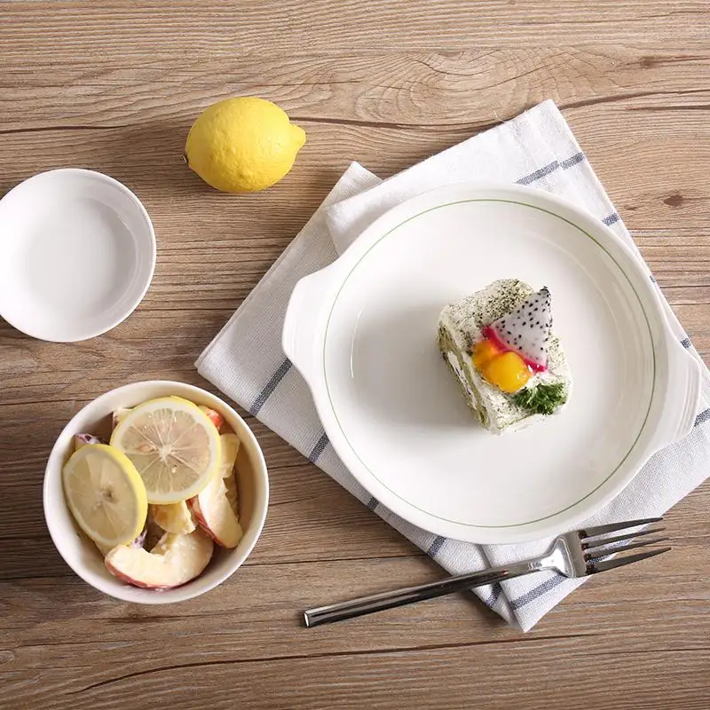 Adeeing 20 шт./компл. тарелка блюдо палочки для еды столовая посуда простой набор