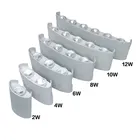 Светодиодная настенная лампа, уличный водонепроницаемый светильник для ворот, забора, современный модный комнатный настенный светильник для лестниц, гостиной, спальни, кухни, IP65