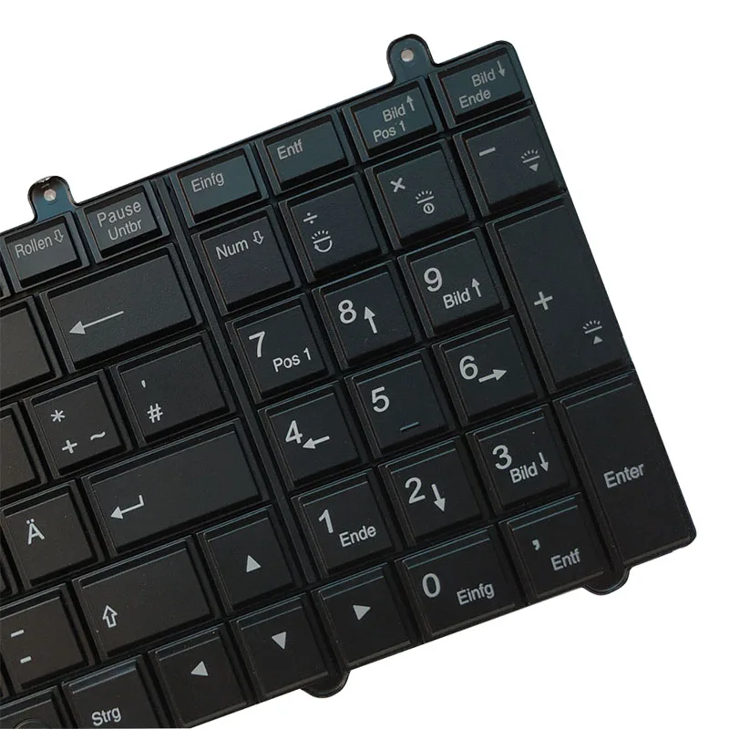 Новая немецкая клавиатура для ноутбука Clevo P150EM P170EM P370EM P570WM с подсветкой|laptop