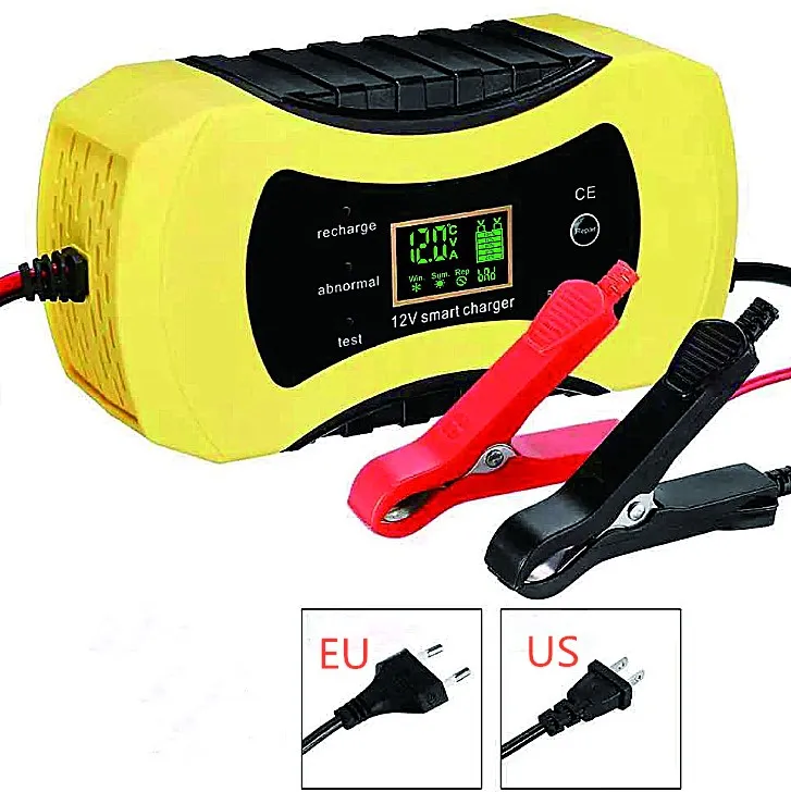 

Car and motorcycle battery charger 12V8A intelligent repair type 110 / 220v universal battery charger