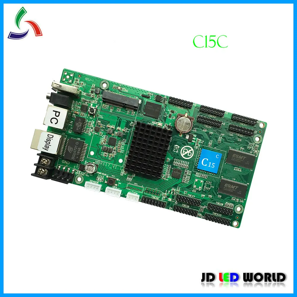 HUIDU C15C/C15C wifi/C15C 4G асинхронный RGB полноцветный видео светодиодный дисплей