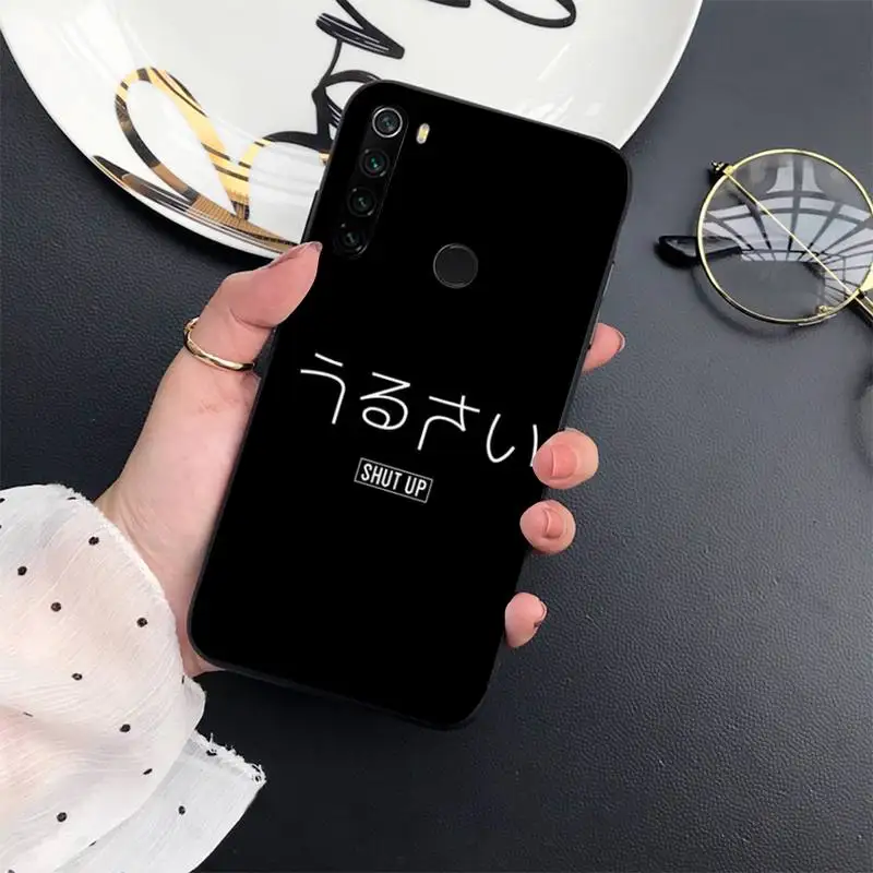 

text letter Phone Case For Xiaomi mi 9 9t 10 redmi 9 9a 8 8a note 10 9 9s 8 8t 7 pro max funda
