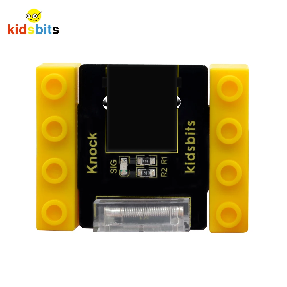 

kidsbits Blocks Coding Knock Sensor Module Percussion Knocking for Arduino STEM Education