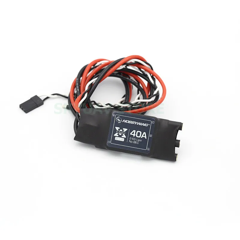 Hobbywing Xrotor 40A бесщеточный ESC 2 6s для радиоуправляемых самолетов вертолетов|Детали и