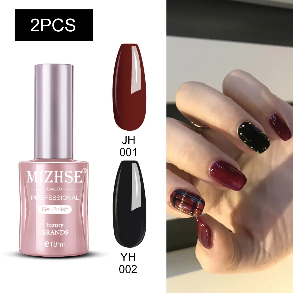 MA-2GELS-05 MIZHSE 18 мл УФ-гель для ногтей лак замачиваемый УФ светодиодный Гель-лак для ногтей Базовое покрытие верхний цвет Гель-лак полирует ногти - Цвет: MA-2GELS-05