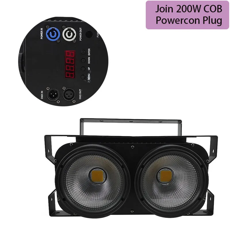 1 шт. 200 Вт COB Stgae светильник 4x100 Вт Led Blinder 100 Вт RGBWA UV 6в1/5в1/4в1/Холодный теплый белый DJ Par Точечный светильник для баров и театров