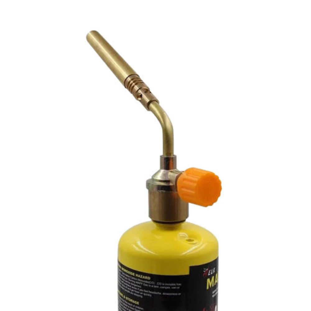 

Powerful Brass Gas Turbo Torch Brazing Solder Propane Welding Plumbing