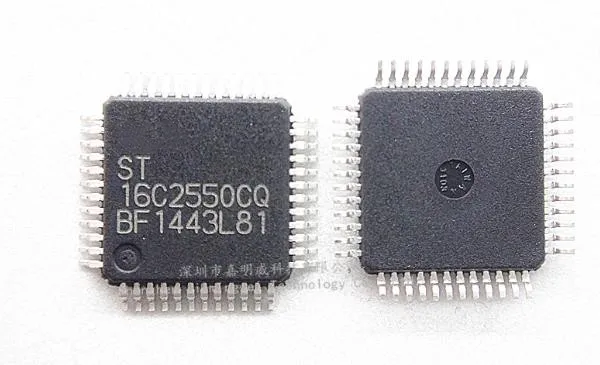 

New original 10pcs/lot ST16C2550CQ48 ST16C2550CQ 16C2550CQ QFP-48