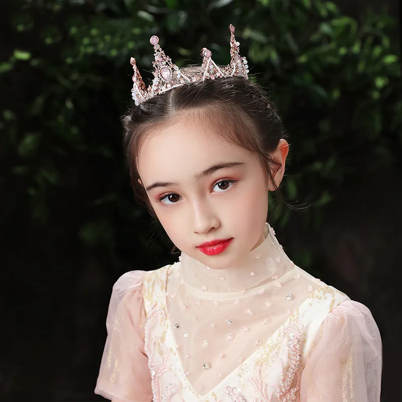 

Crown princess metal organza Velvet women hair band bow fashion hair bands for women good hair accessories