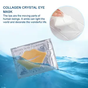 5 шт., коллагеновые маски для губ с кристаллами