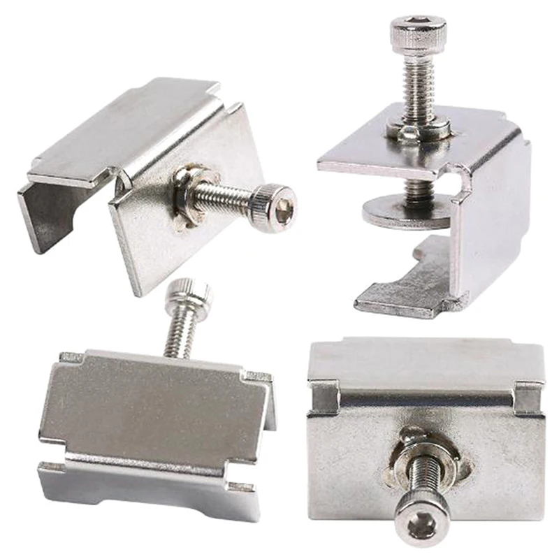 1Pcs 3D Printer Accessories Glass Plate Of Heating Bed Clamp Fixed Clip