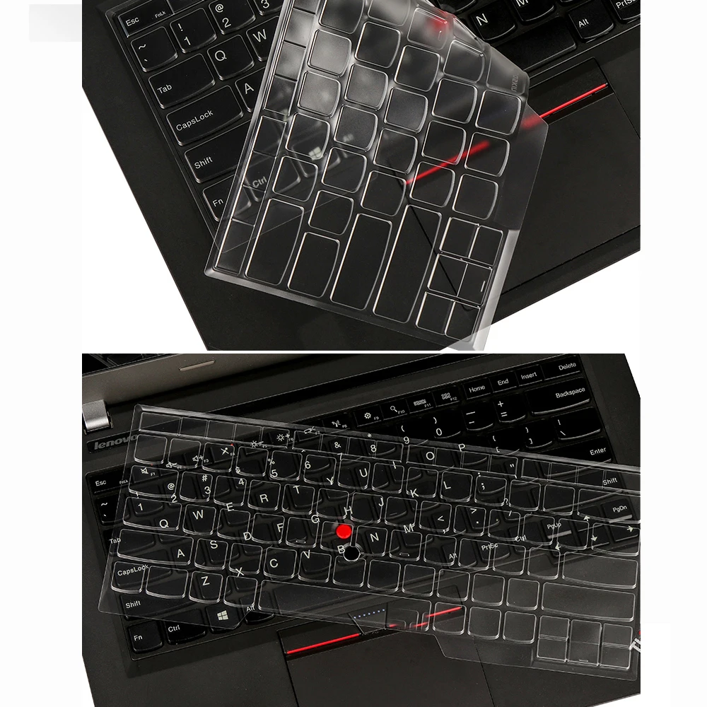 Силиконовый чехол для клавиатуры Lenovo ThinkPad X395 X390 X280 13 3 дюйма прозрачная Складная