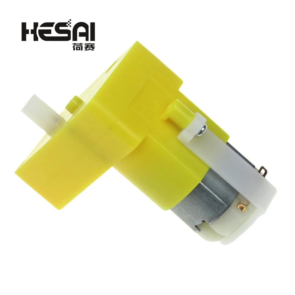 Фото One Piece TT Motor / Deceleration Motor / Gearbox / DC Geared Motor For Robot Car Toy 6V Bend Of Uniaxial Gear №4