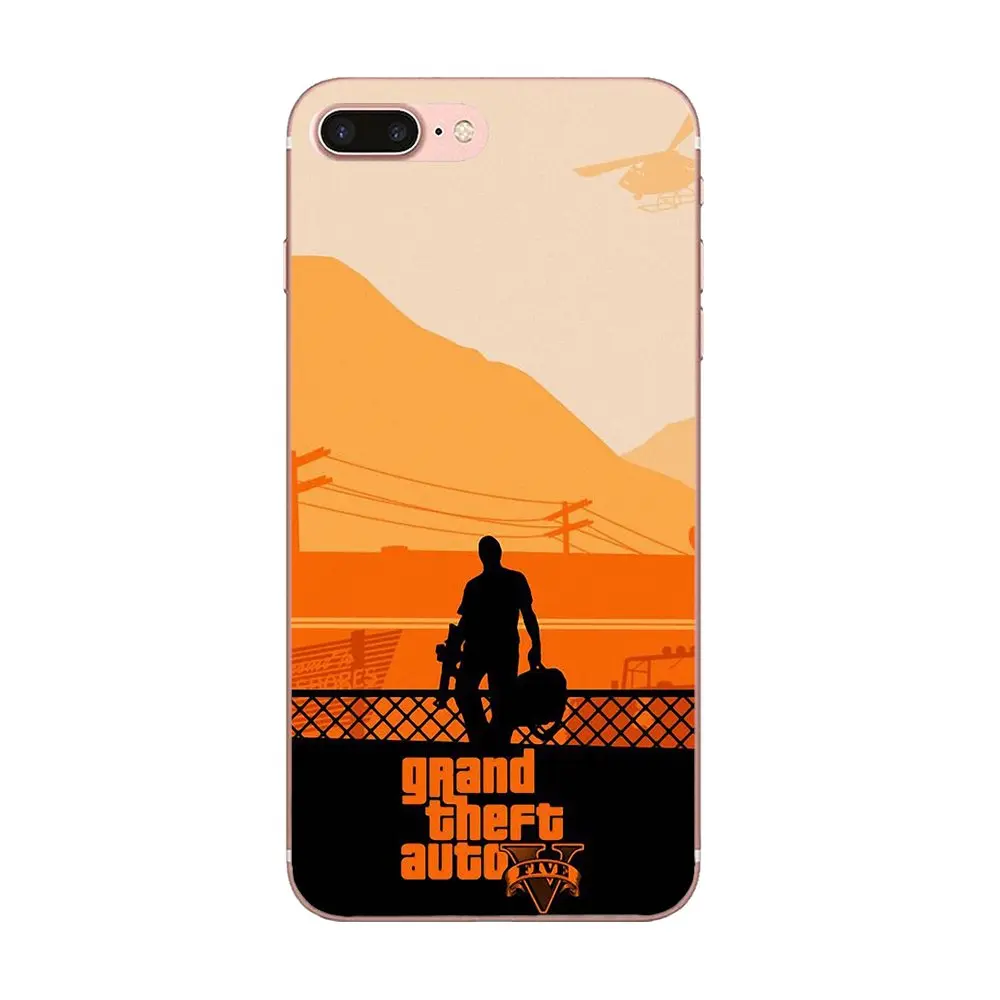 Gta Grand Theft Auto 5 V San Andreas Skin Hybrid For LG G7 ThinQ G5 G6 K50 Q60 K40 K8 Q7 2018 2017 V40 V30 V20 V10 | Мобильные