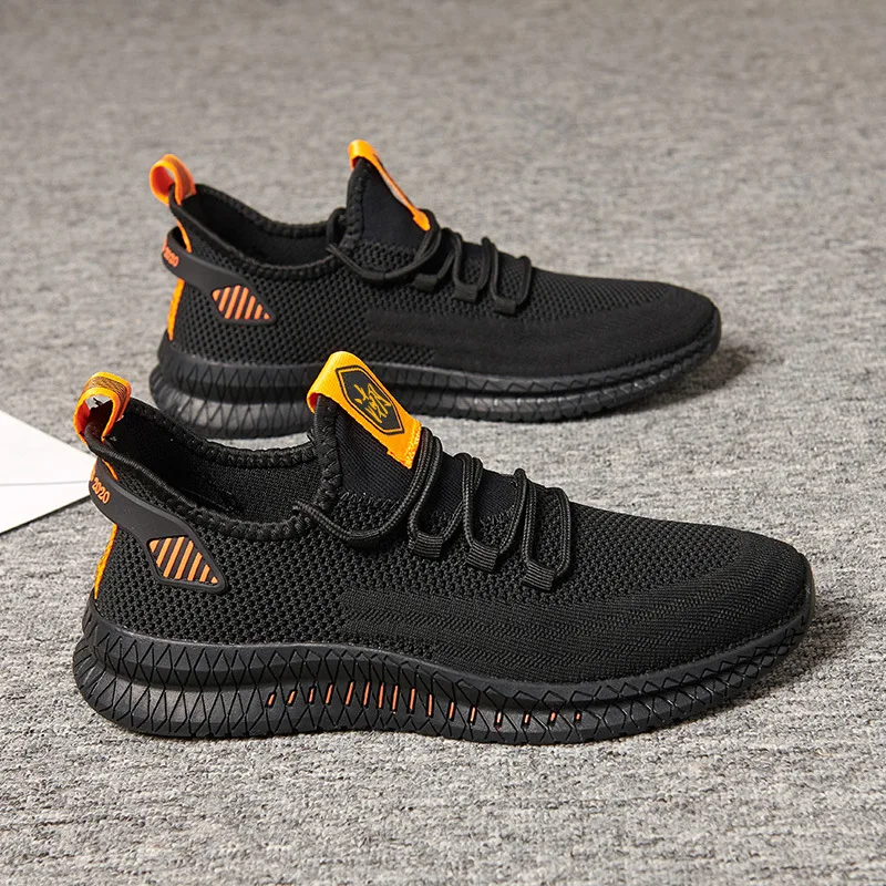 

New 2021 Men's Shoes Breathable Fashion Mesh Shoes Versatile Sorts And Leisure Shoes Mesh Fashion Running Shoes