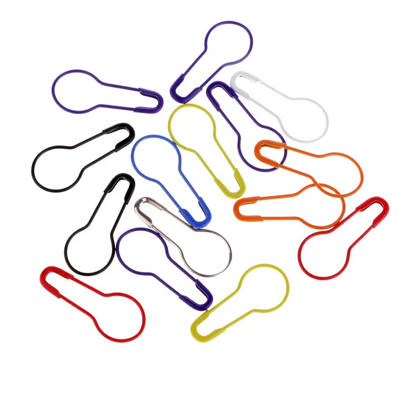 Яркие булавки для вязания крючком 100 шт. * 22 мм маркеры фиксации стежков подвесные