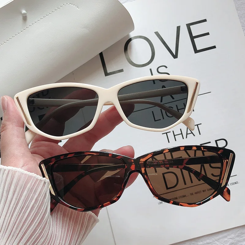 

Ladies Cat Eye Sunglasses Women Brand Designer Fashion Small Frame Sun Glasses for Female Trend Glasees UV400