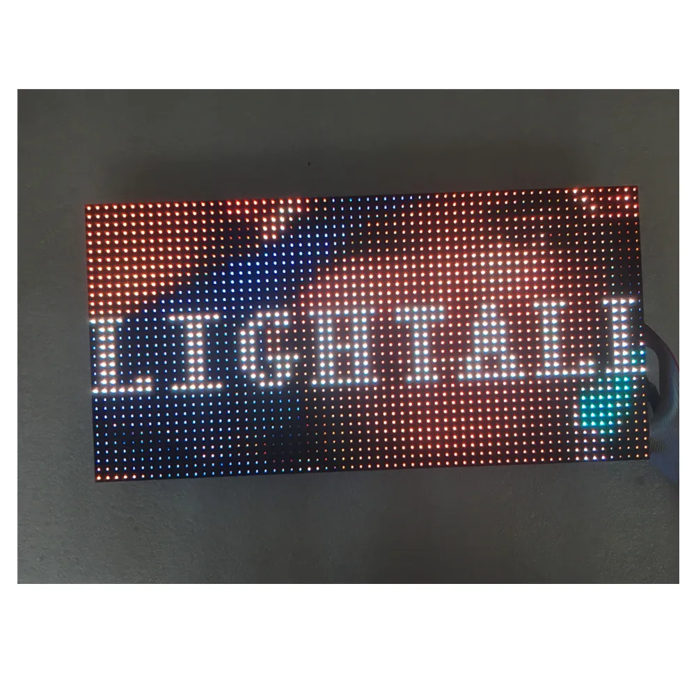 Матричная светодиодная вывеска 64x32 RGB P4 светодиодный модуль видеостена P2.5 P3 P5 P6 P8