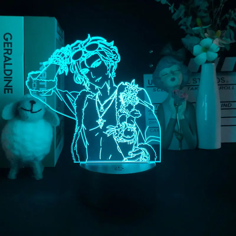 

IDOLiSH7 манга телефона игра для мальчиков атмосфера офисный стол для костюмированной вечеринки по японскому аниме 3D ночной Светильник будиль...