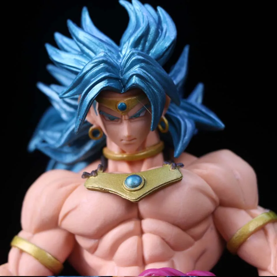 Dragon Ball Z Broli Broly Супер Saiyan стоящая версия ПВХ фигурка DBZ Goku Fighting Коллекционная модель 22 см
