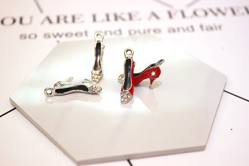 MIX 10 шт./упак. косметика Помада сумка рот высокие туфли тени для век ручная работа