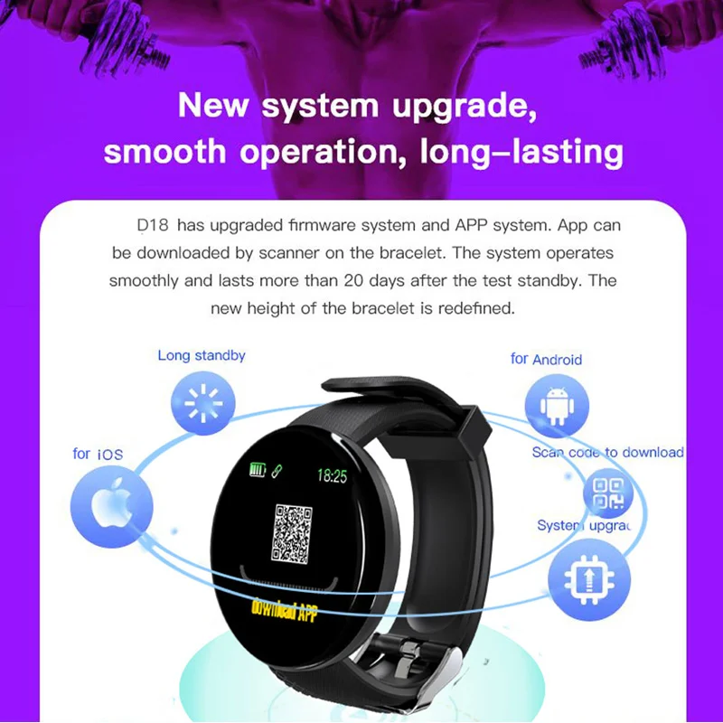 Doolnng 2019 Смарт часы для фитнеса Bluetooth спортивные HD Touth экран smtwatch мужские и женские