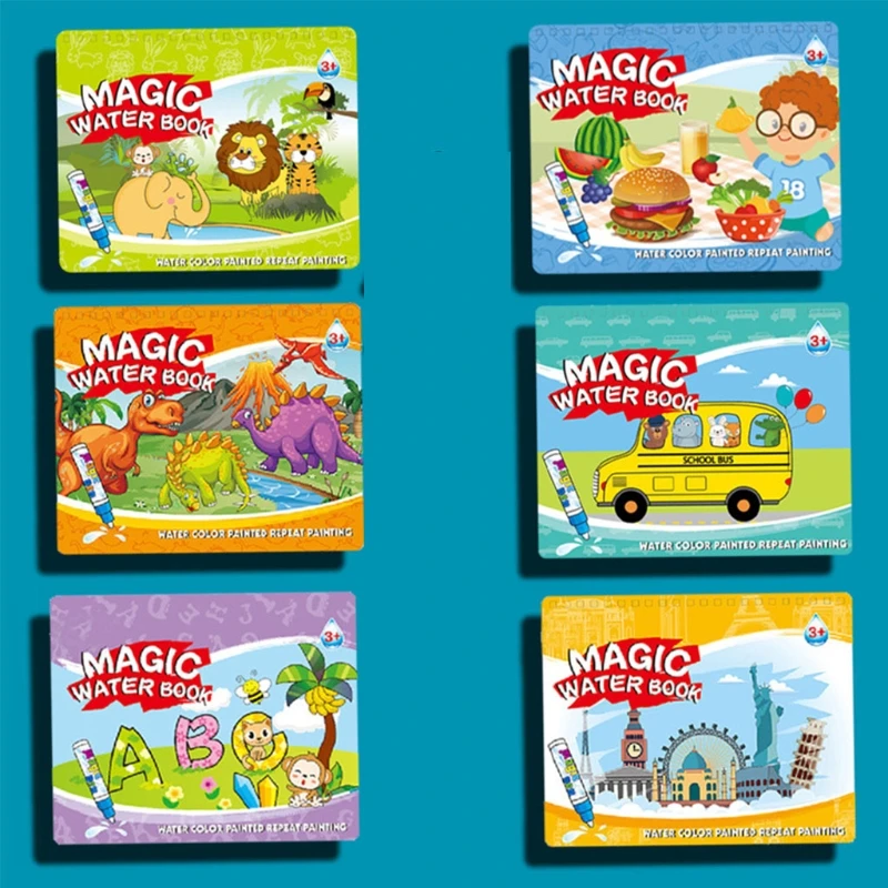 

Early Girls Educational Color Book DIY Premium Quality Soft Books for Toddlers Early Education Supplies No Mess Book