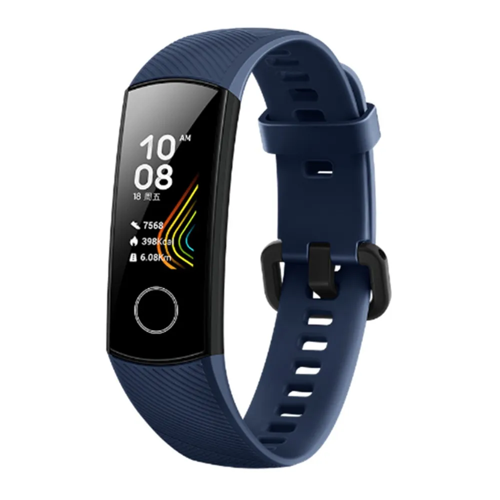 0 95 Новый смарт-браслет Huawei Honor Band 5 цветной сенсорный Amoled экран AI высокое качество