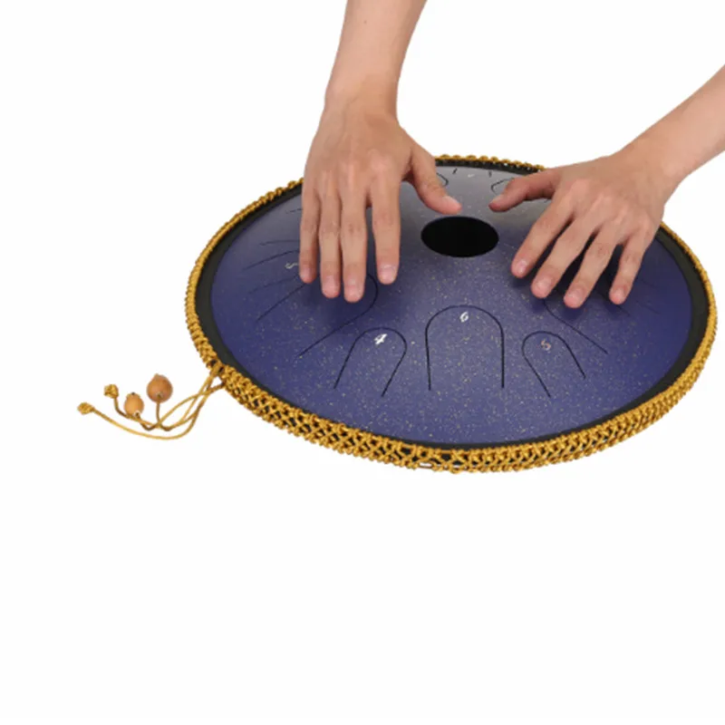 14 дюймов Тон C Ключ стальной язык барабан пустой эфириальный ударный инструмент