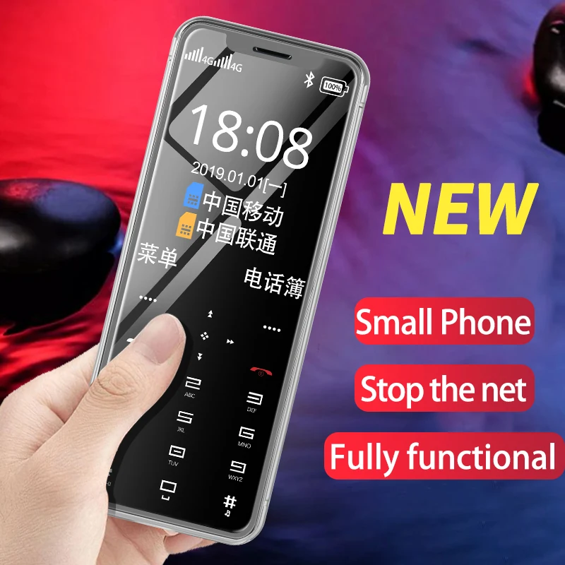 I11 WCDMA ультратонкий мини телефон для студентов GSM 2G сенсорная клавиша Поддержка