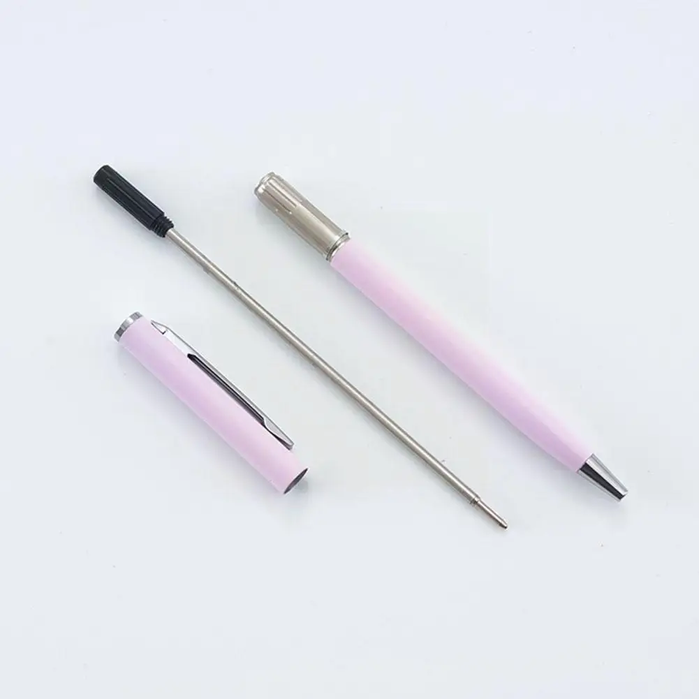 

2021 Luxury Ball-point Gel Pens Metal Texture, Simple Ball-point Pen Creative Writing Pen Gifts Stationery Signature Materi Y9X6