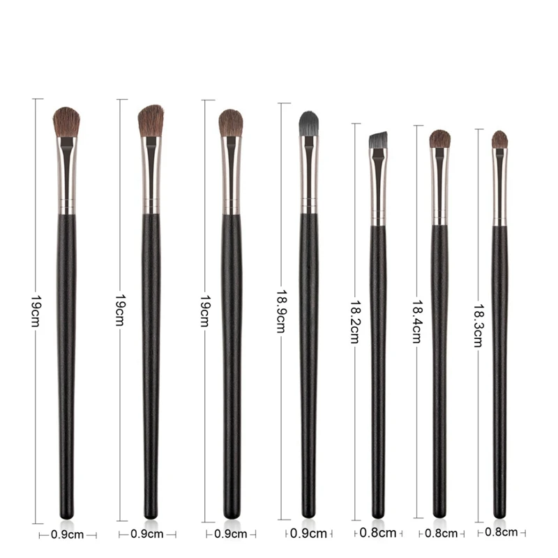 

New Professional Eyeshadow Shadow Brushes Makeup Tool Smudge Cosmetics Kit Soft Hair Eye Makeup Brushes Set