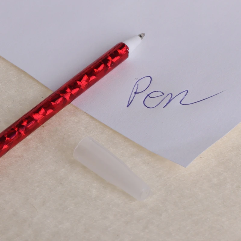 Роза цветок Декор Шариковая ручка синяя гелевая канцелярские принадлежности