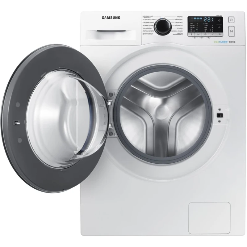 Стиральная машина SAMSUNG WW80J5545FW фронтальная|Стиральные машины| |