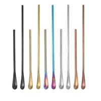4 pcs mini spoon coffee spoons 304 stainless steel 15 cm cute tea spoon colorful creative stirring scoop tiny spoon dropshiping