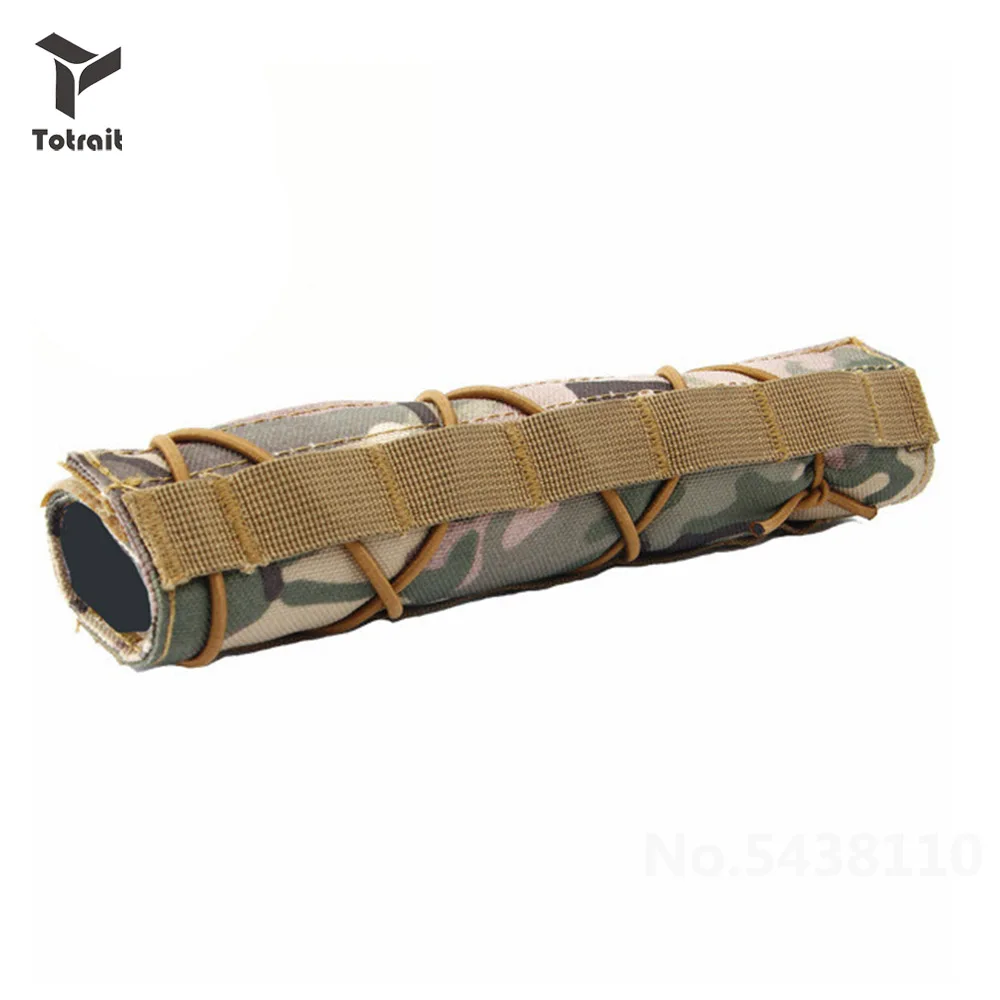 Тактическая накладка на глушитель 8 7 дюйма 22 см подавитель Mirage Heat Shield Sleeve PBS