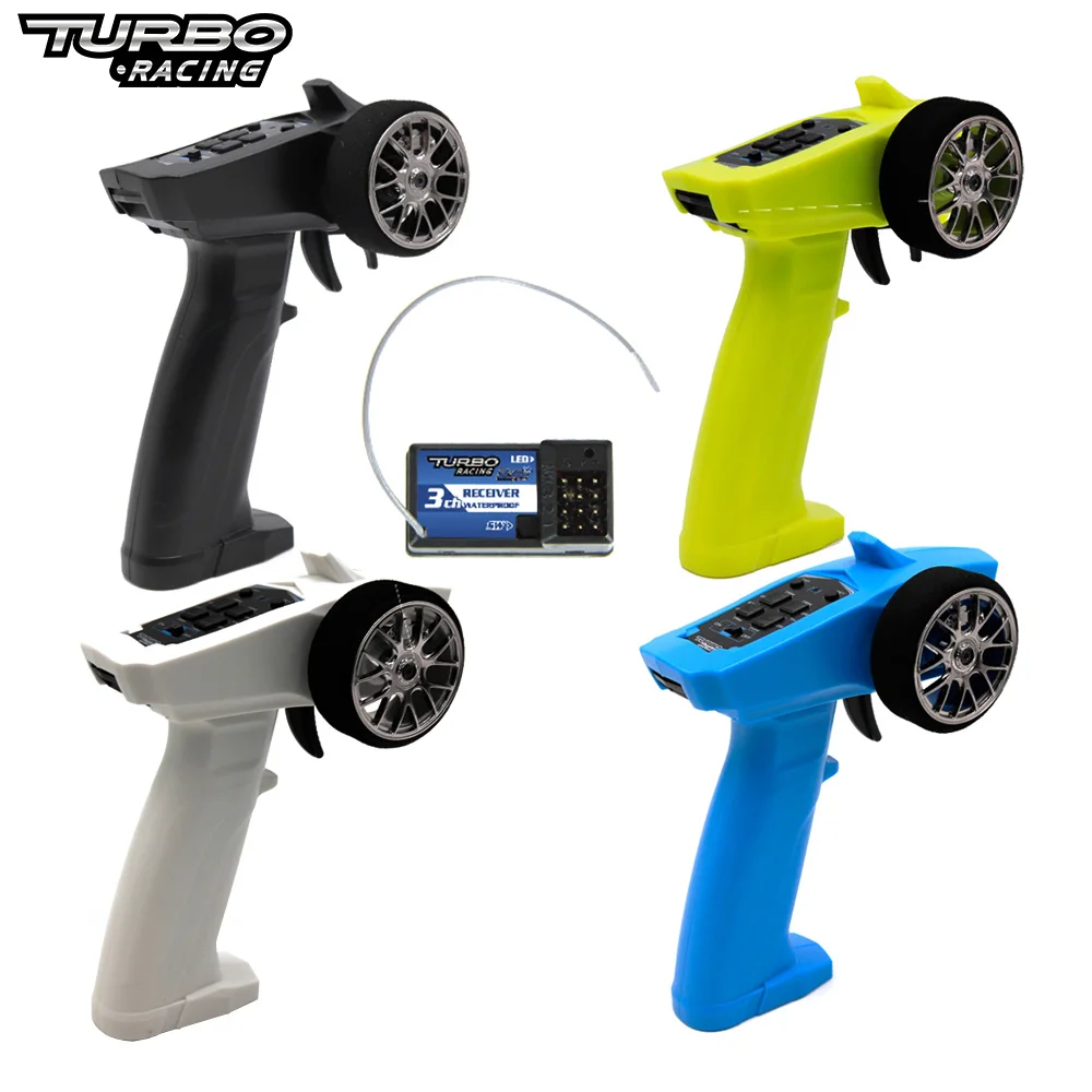 

1pcs TURBO 2.4GHz 91803G Detachable 3CH Radio System Transmitter Controller w/ Receiver For RC Car Boat Buggy Truck Toys