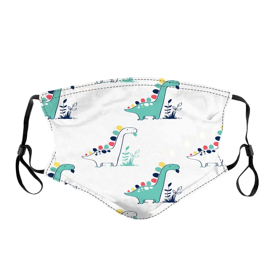 1pc Good Quality Face Masks For Kid Children Fashion Cartoon Printed Facemask Reusable Washable Outdoor Breathable Mask | Красота и