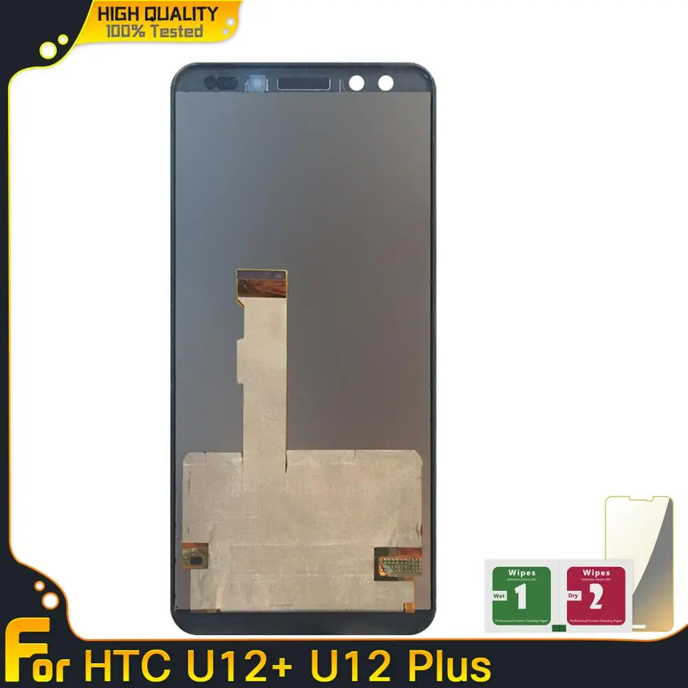 ЖК дисплей для HTC U12 + Plus сенсорный дигитайзер экран в сборе запасные части|Экраны
