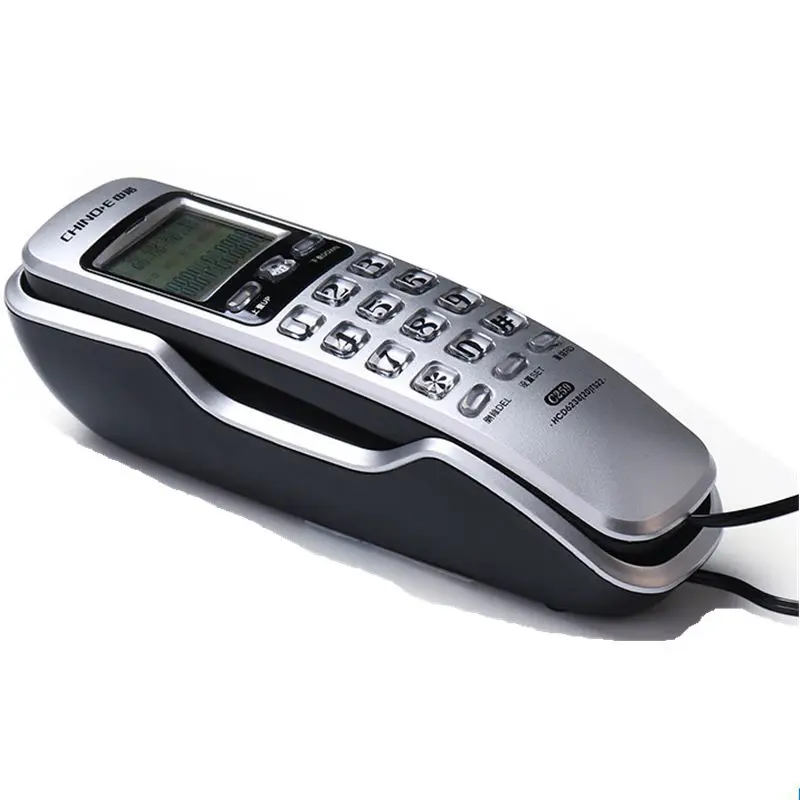 

Caller ID Wired Telephone Corded Phone Desk Put Landline Fashion Extension Telephone for Display Home Office Hotel