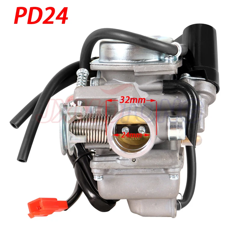 

PD24 Carburetor 24mm carburador GY6 125cc 150cc Engine Carb For ATV Quad Go Kart Scooter Moped Motorcycle