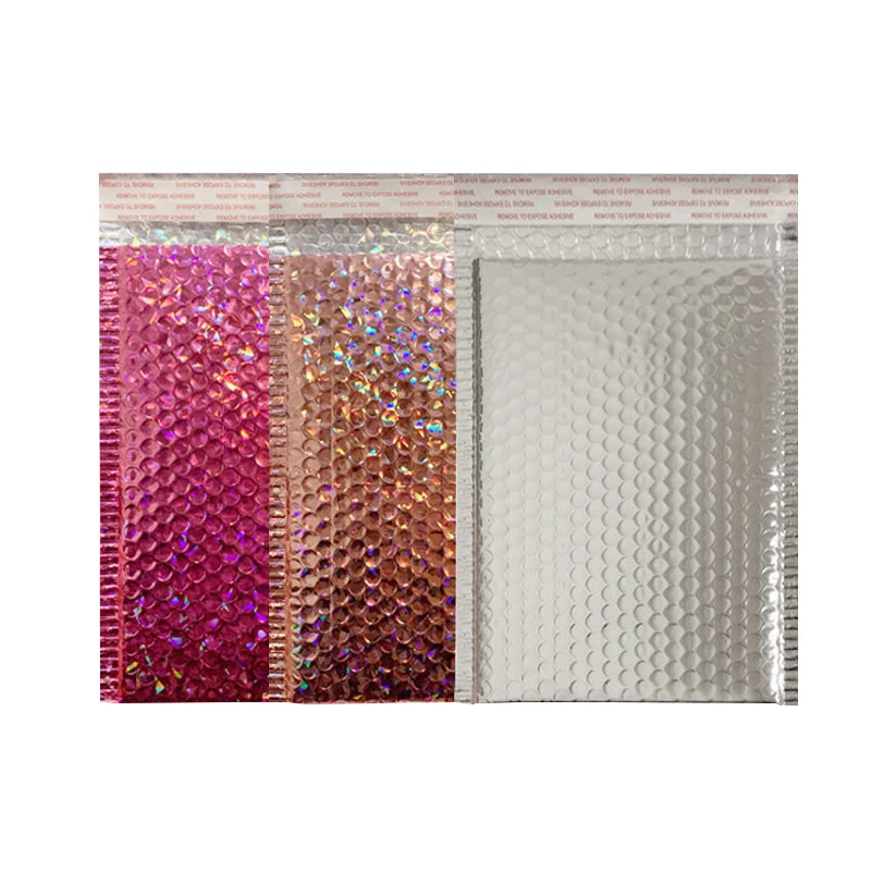 

10pcs Aluminum film bubble envelope bag thick clothing packaging express foam bag jewelry waterproof bubble bag packaging bag