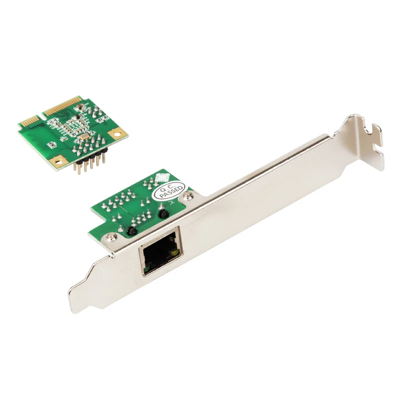 Сетевые карты Mini PCI-Express Gigabit Ethernet RJ45 порт адаптер 10/100/1000 Base-T сетевой LAN контроллер
