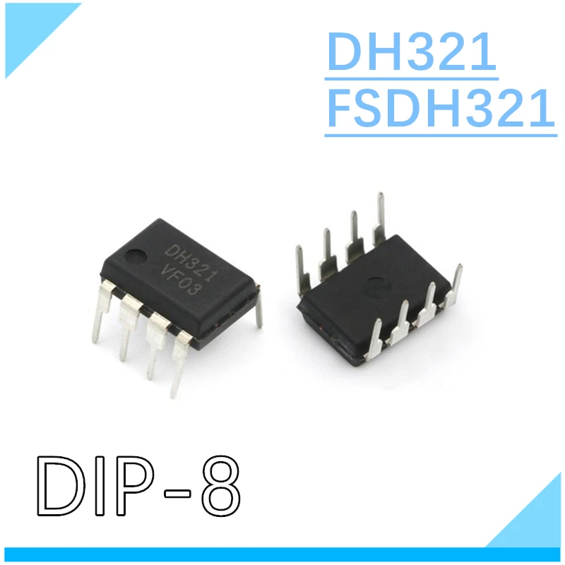 

10 шт./лот DH321 FSDH321 DIP-8 чип управления питанием в наличии
