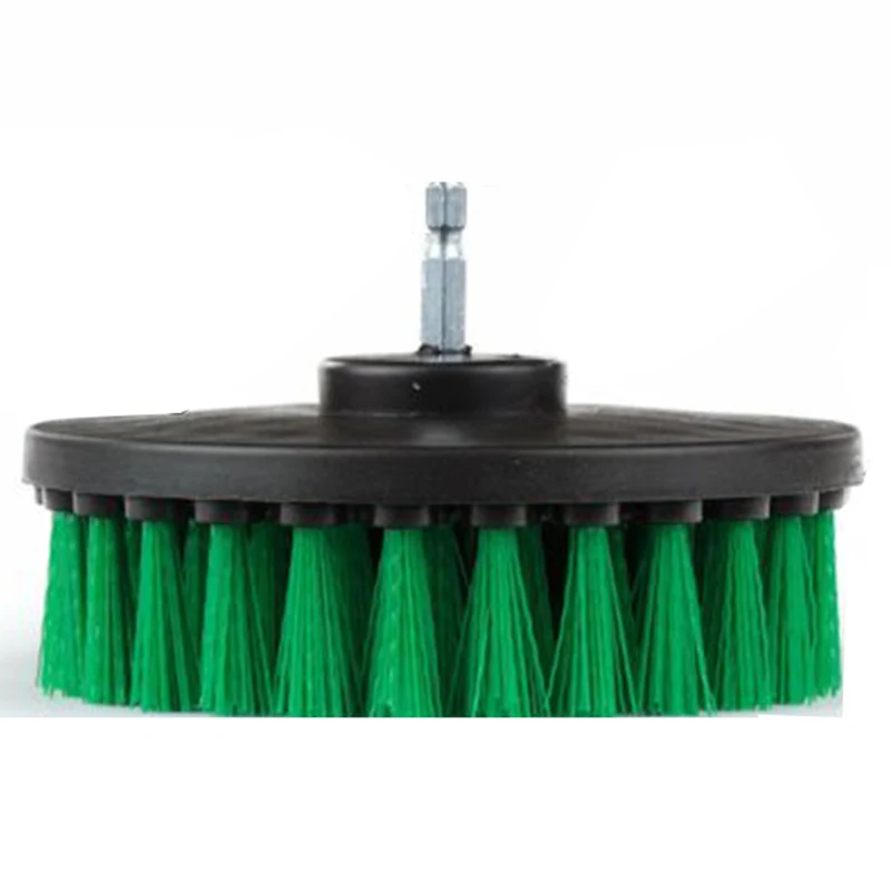 1pc Electric Drill Brush Kit Plastic Round Cleaning For Carpet Glass Car Tires Brushes Power Bristle Scrubber | Инструменты