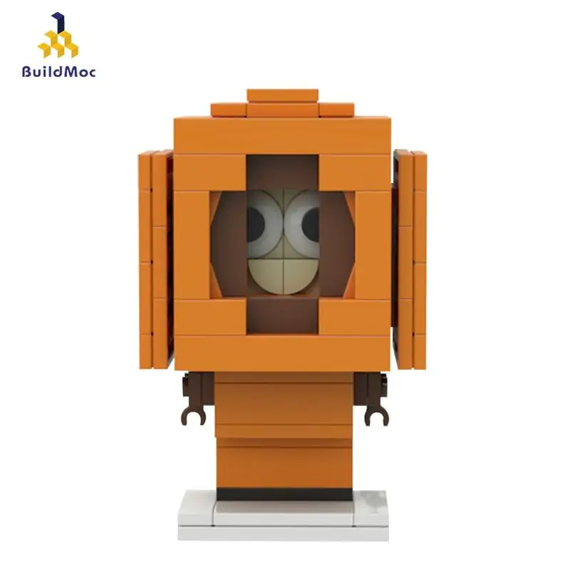 

Buildmoc Animation Kenny Mccormick South Parks Moc Series Character Image Building Blocks Ideas Model Kids Toys Gifts