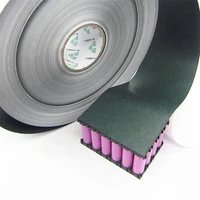 1m 120mm 18650 battery insulation gasket paper li ion cell insulating patch pads 0 2mm thickness