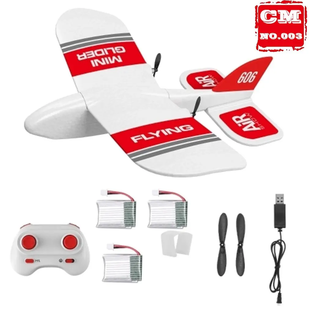 

KF606 EPP Foam Glider RC Airplane Flying Aircraft 2.4Ghz 15 Minutes Fligt Time Foam Plane Toys For Kids Gifts
